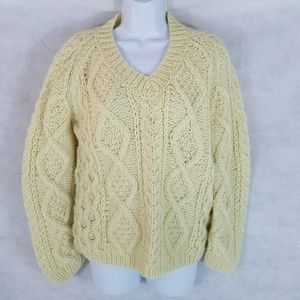 Pennys wool cableknit sweater